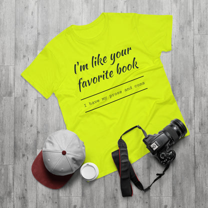 I'm Like Your Favorite Book Single Jersey Men's T-shirt