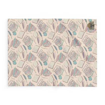 Quill and Pot Book Arctic Fleece Blanket